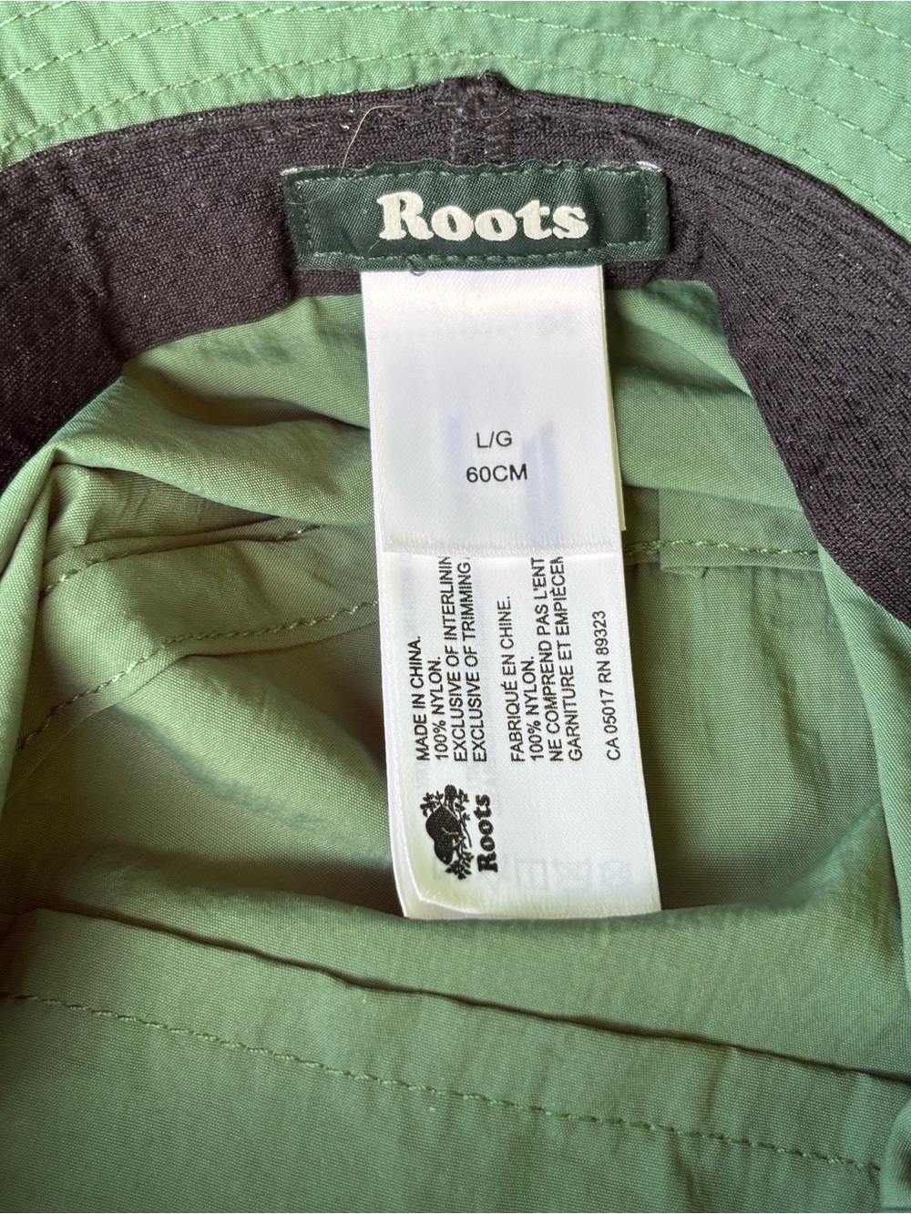 Roots Outdoors Classic Forest Green Bucket Hat One Size Unisex Gorpcore Sun - Picture 6 of 8